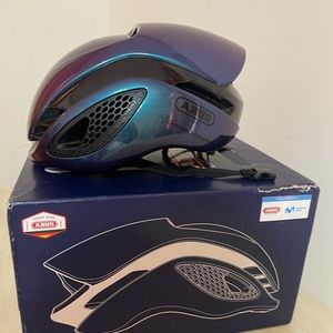 ABUS Gamechanger flip flop purple helmet 52-58